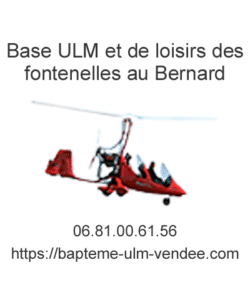Base ULM et de loisirs des fontenelles au Bernard en Vendée