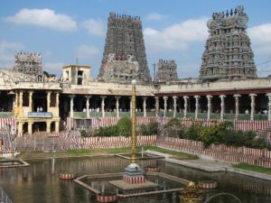 Le temple de Mînâkshî, à Madurai en Inde